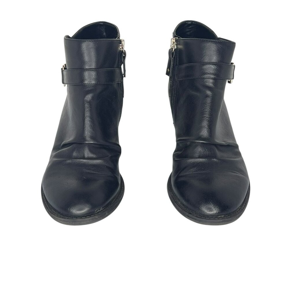 Dr. Scholls Women's Black Ankle Boots with 1.5" Heel Size 11M - Picture 2 of 9